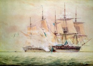 Entern der Chesapeake von John Christian Schetsky