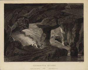 Gilmerton-Steinbruch von John Claude Nattes