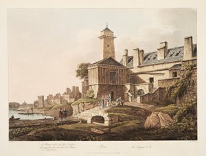 Paris, Feuerwehr, Illustration aus Versailles, Paris und Saint Denis, veröffentlicht 1809