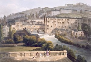 Pulteney Bridge, aus 