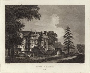 Rowallan Castle von John Claude Nattes