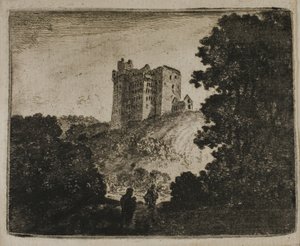 Crichton Castle von John Clerk of Eldin