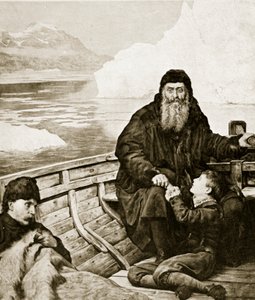 Die letzte Reise von Henry Hudson, Illustration aus 