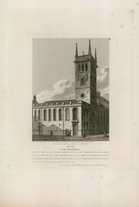 All Hallows, Bread Street, London von John Coney