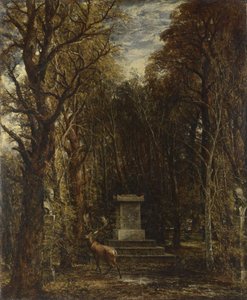 Kenotaph zum Gedenken an Sir Joshua Reynolds, 1833-1835 von John Constable