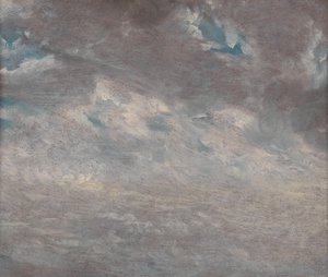 Wolkenstudie, 1821