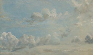 Wolkenstudie, 1822 von John Constable