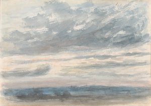 Wolkenstudie, 1830-35 von John Constable