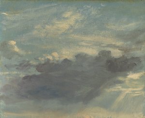 Wolkenstudie, ca. 1821-22 von John Constable