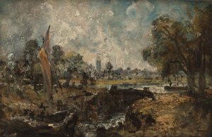 Dedham-Schleuse von John Constable