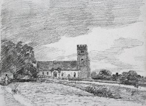 Feering Kirche, 1814 von John Constable