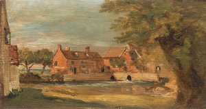Flatford Mill, zwischen 1810 und 1811