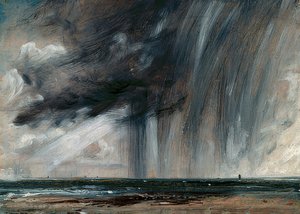 Gewitter über dem Meer. Um 1824-26 von John Constable