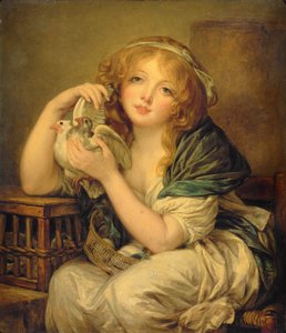 Mädchen mit den Tauben