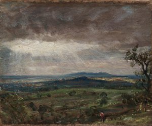 Hampstead Heath, Blick auf Harrow, ca. 1821