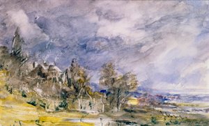 Hampstead Heath von der Nähe von Well Walk, 1834