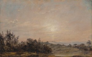 Hampstead Heath Blick Richtung Harrow, 1821 bis 1822