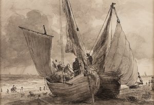 Lugger und Hog-Boot, Brighton