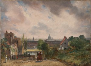 Sir Richard Steeles Cottage, Hampstead von John Constable