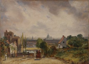 Sir Richard Steeles Cottage, Hampstead von John Constable