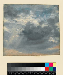 Himmelsstudie mit einem Sonnenstrahl von John Constable