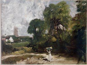 Stoke-by-Nayland von John Constable