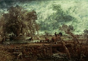 Studie für Das springende Pferd, ca. 1825 von John Constable