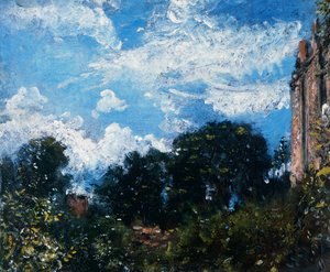Studie von Himmel und Bäumen von John Constable