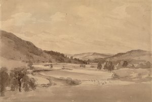 Das Derwent-Tal mit Chatsworth in der Ferne von John Constable