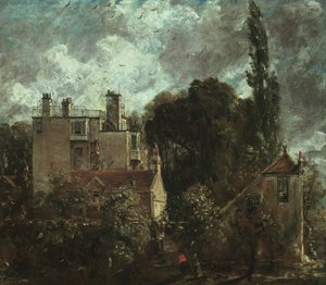 Der Hain oder das Admiralshaus in Hampstead von John Constable