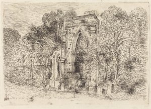 Die Ruinen der Netley Abbey von John Constable