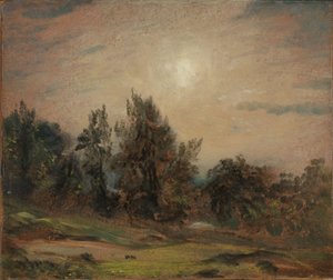Bäume auf Hampstead Heath von John Constable