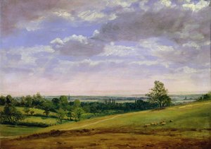 Blick vom Highgate Hill von John Constable