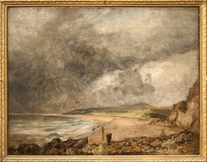 Weymouth Bay, herannahender Sturm