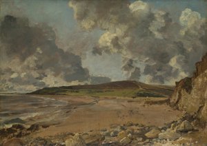 Weymouth Bay: Bowleaze Cove und Jordon Hill, ca. 1817 von John Constable