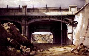Hampstead Road Bridge von John Cooke Bourne