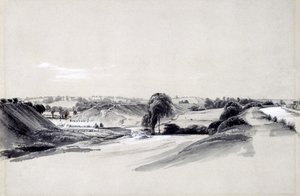 Bau eines Damms, Bugbrooke, 10. Juli 1837