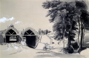 Occupation Bridge, Bugbrooke, Northamptonshire, 9. Juli 1837