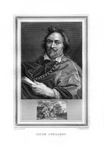 Jacob Jordaens, flämischer Barockmaler, 1825