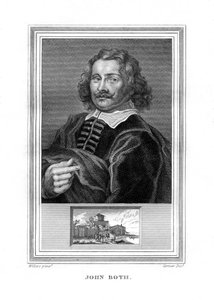 Jan Dirksz Both, niederländischer Maler der Barockzeit, 1825 von John Corner