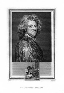 Sir Godfrey Kneller, deutsch-englischer Barockmaler, 1825