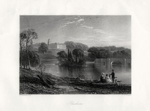 Blenheim, Oxfordshire, England, 19. Jahrhundert von John Cousen