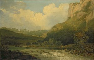 High Tor, Matlock, 1811 von John Crome