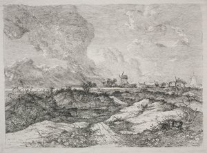 Mousehold Heath, um 1810-13 von John Crome