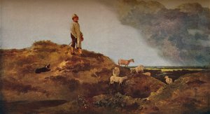 Ansicht auf Mousehold Heath, in der Nähe von Norwich von John Crome