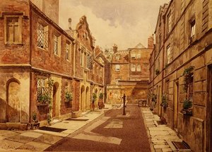 Armenhäuser, Cock Court von John Crowther