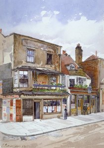 Ecke Cheyne Walk und Lawrence Street, Chelsea, London, 1883