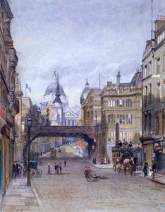 Ludgate Circus, London, 1881 von John Crowther