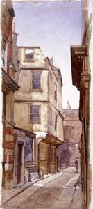 Residenz von Anne Boleyns Vater, Great St Helens, London, 1883 von John Crowther