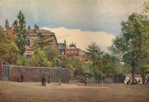 Spring Gardens vom Mall, Westminster, London, um 1880-1926 von John Crowther